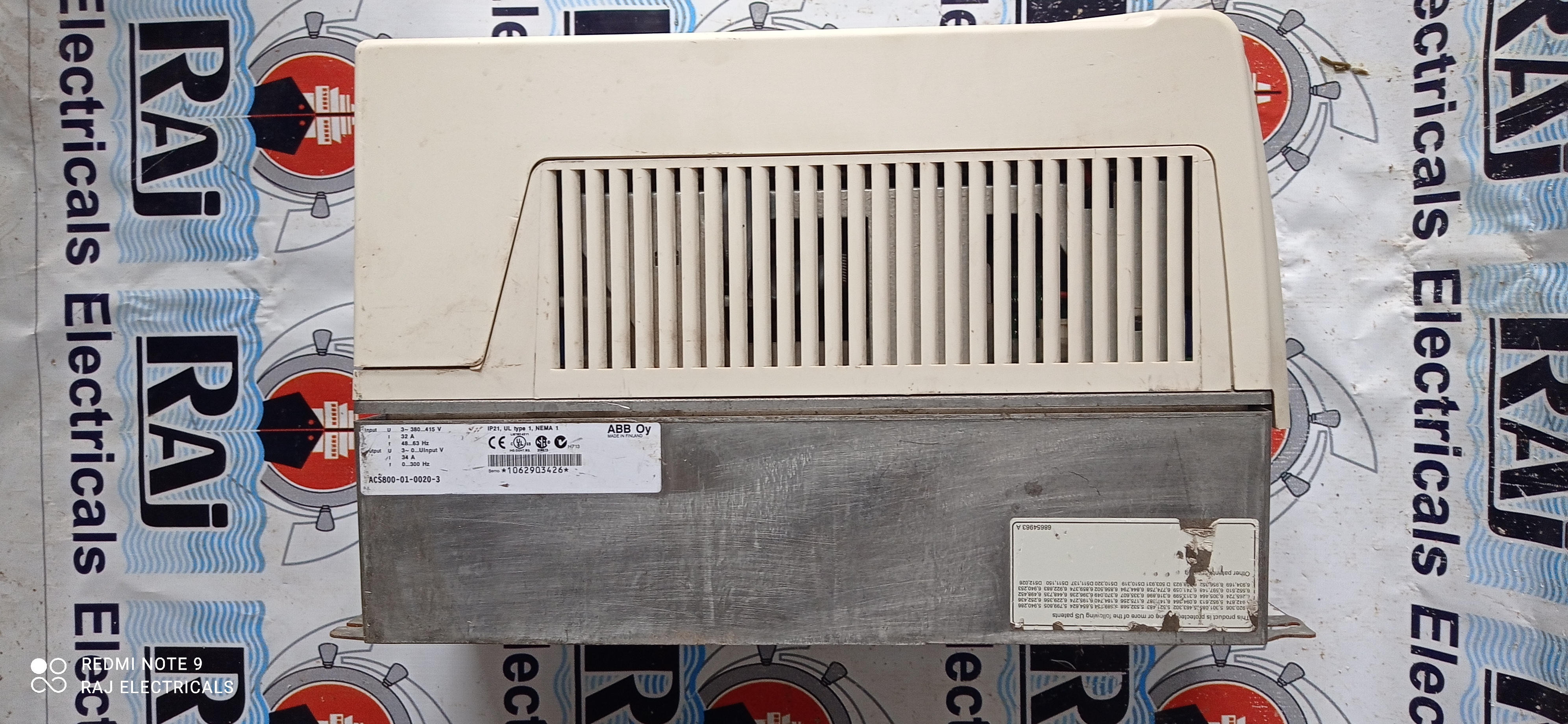 Abb Acs 800 25 Hp Ac Drive