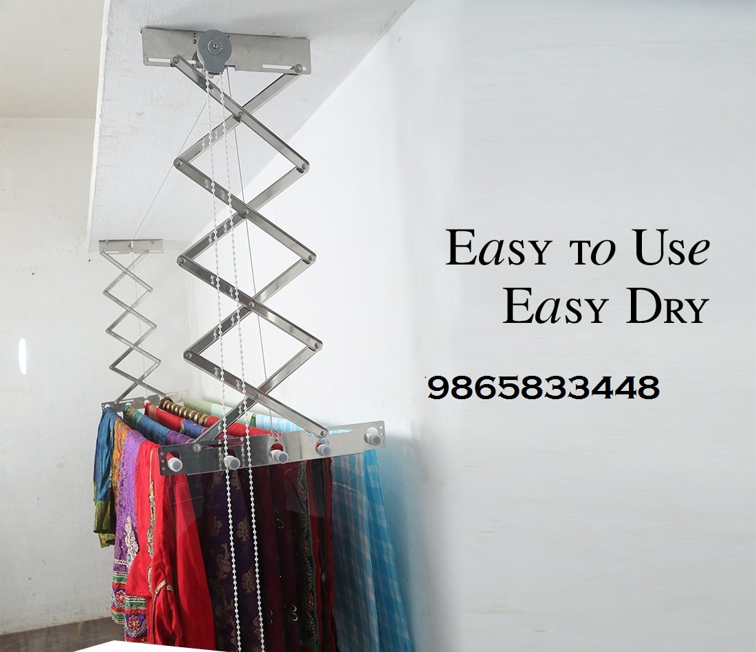 Silver Cloth Drying Hanger In Coimbatore