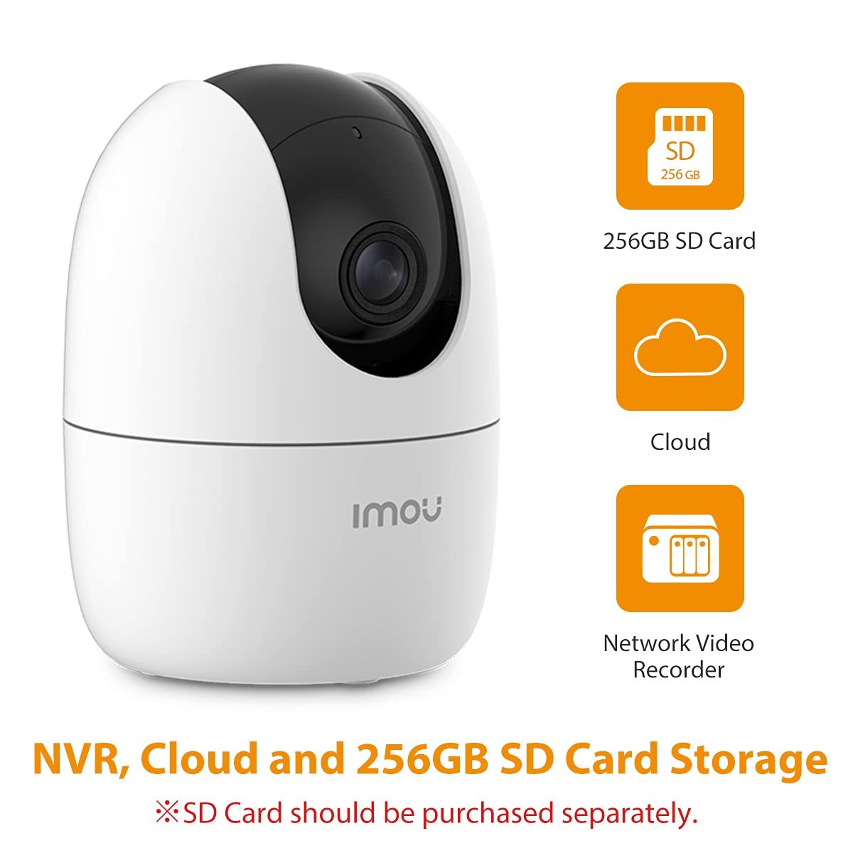 Imou Ranger-2 1080p 2 Mp 360 Rotation Built-in Siren,smart Tracking Application: Outdoor