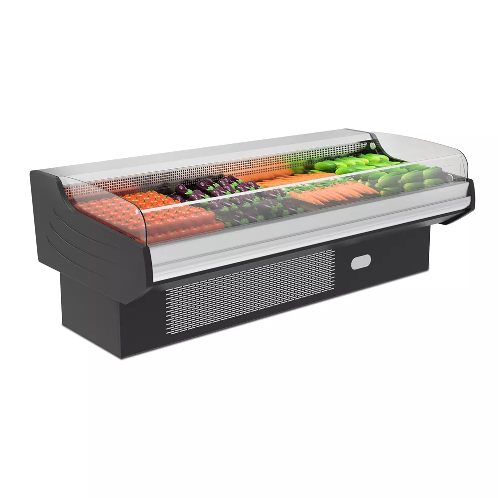 Hot Selling Supermarket Fresh Meat Display Refrigerator Deli Freezer Seafood Fish Counter Display Chiller Cabinet Application: Restaurant