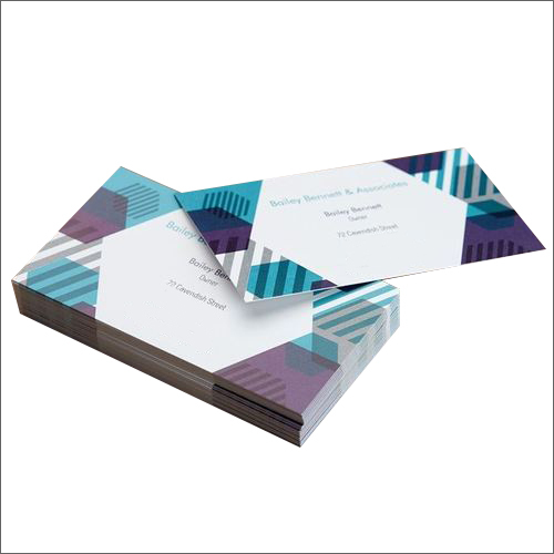 Business Cards Printing Service - 300gsm, 3.5x2 Inches, Multicolor | Offset Printing, Cut & Stack Finishing, Perfect for Networking & Branding