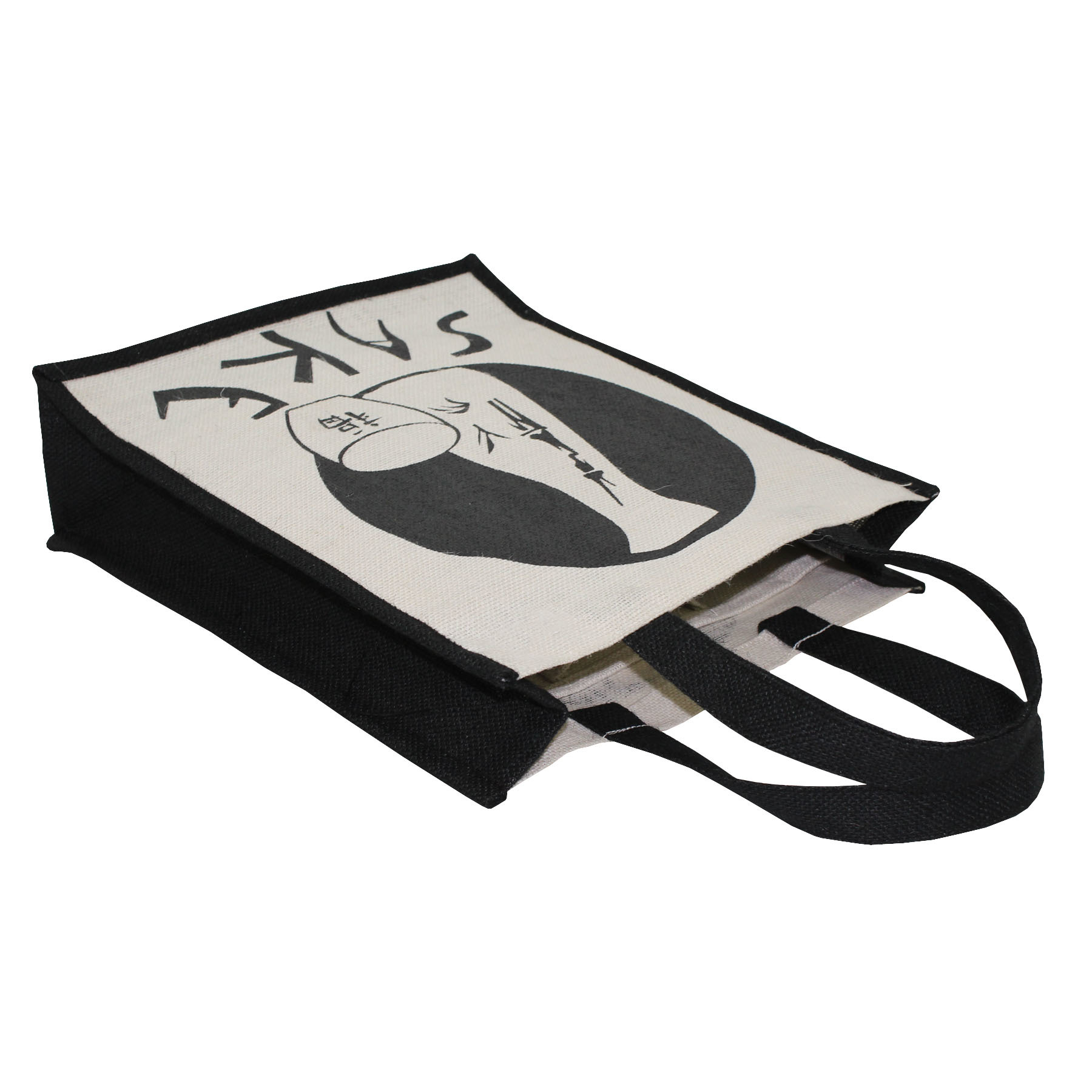 Available In All Color Pp Laminated Jute Bag With Jute Handle