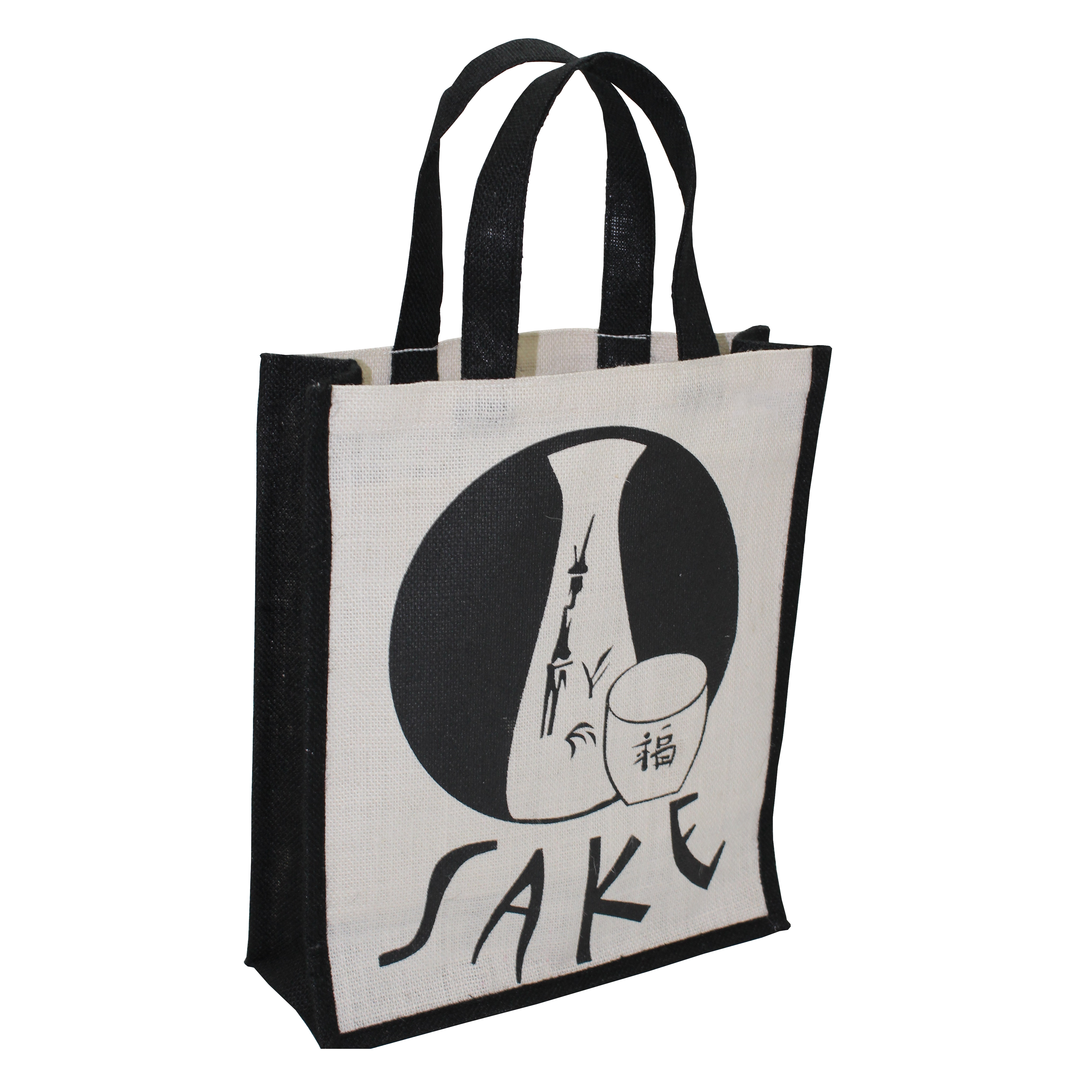 Available In All Color Pp Laminated Jute Bag With Jute Handle