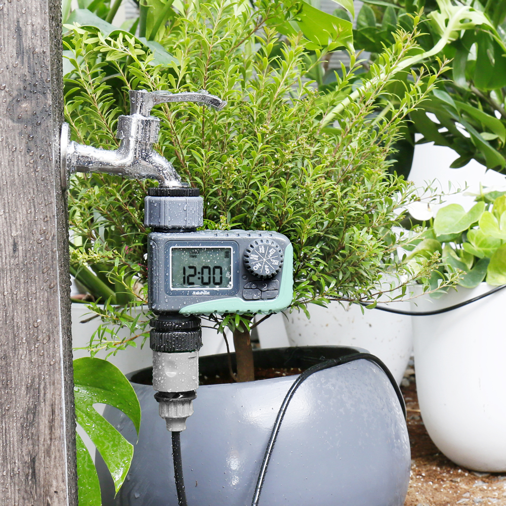 Cyan Mini Digital Tap Water Timer
