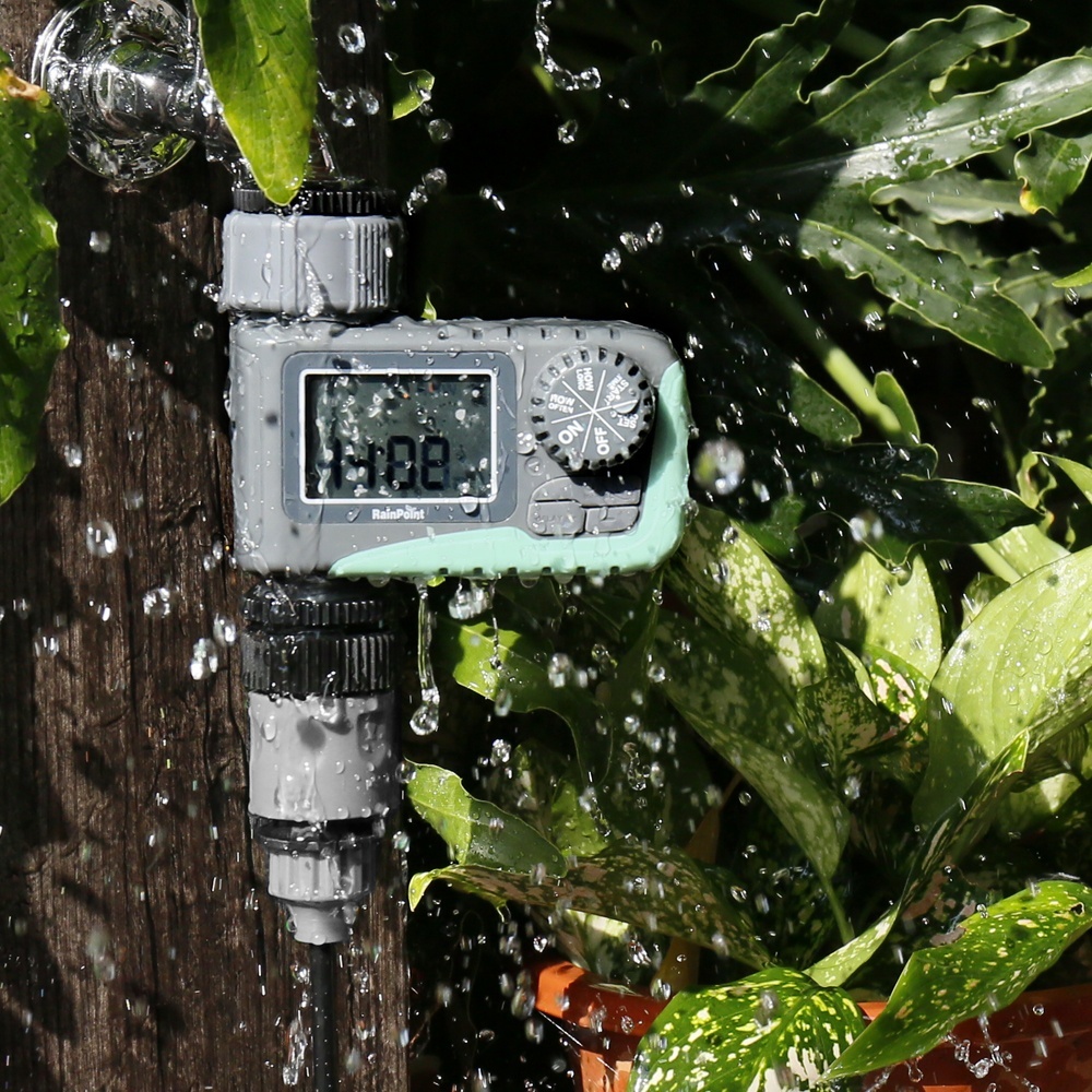 Cyan Mini Digital Tap Water Timer