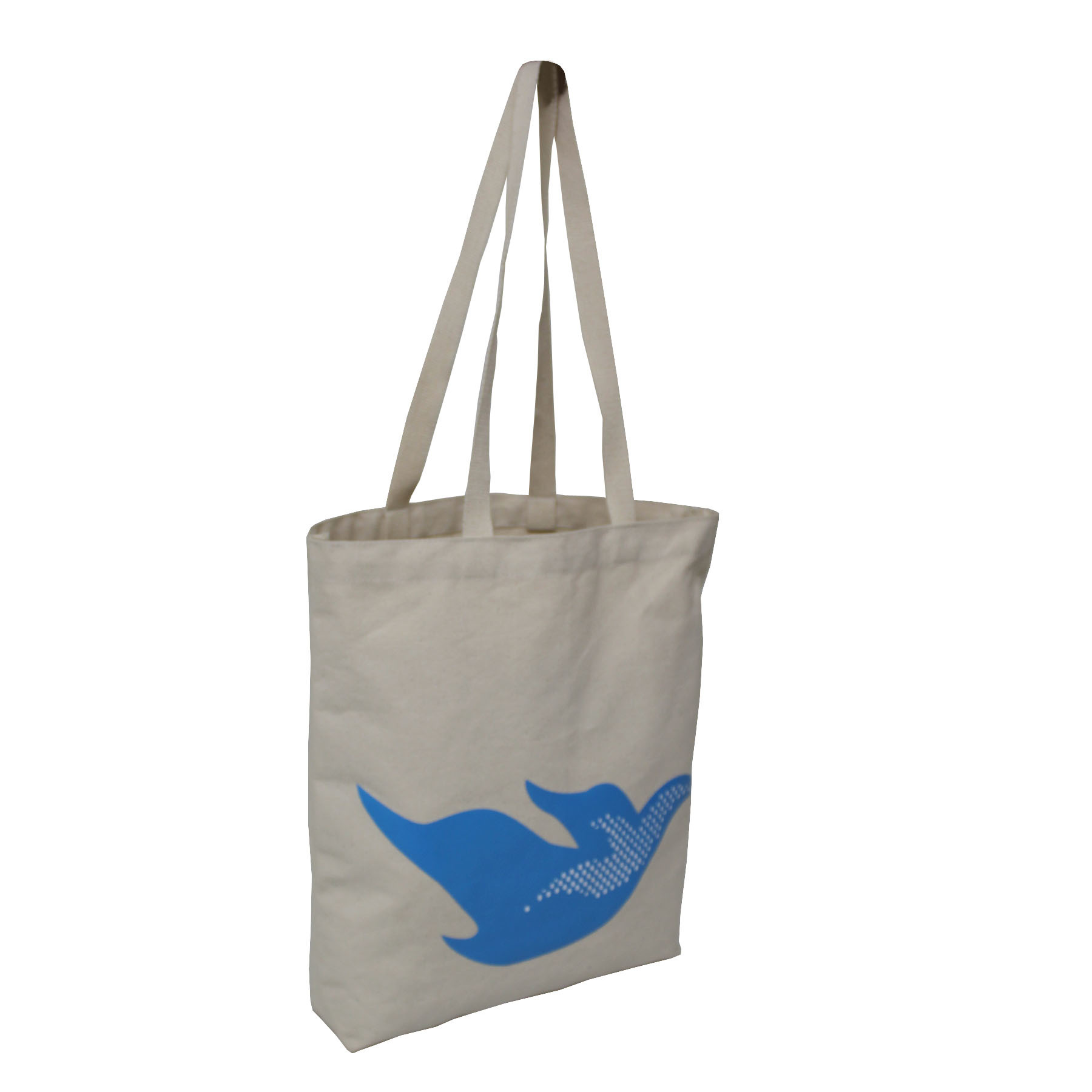 Canvas Tote Bag - 12 Oz, 37h X 37w X 8cm Dimensions, Zip Pocket On Back, Eco-friendly And Reusable Design, Heat Transfer Print Customization, Open Closure, 5kg Capacity
