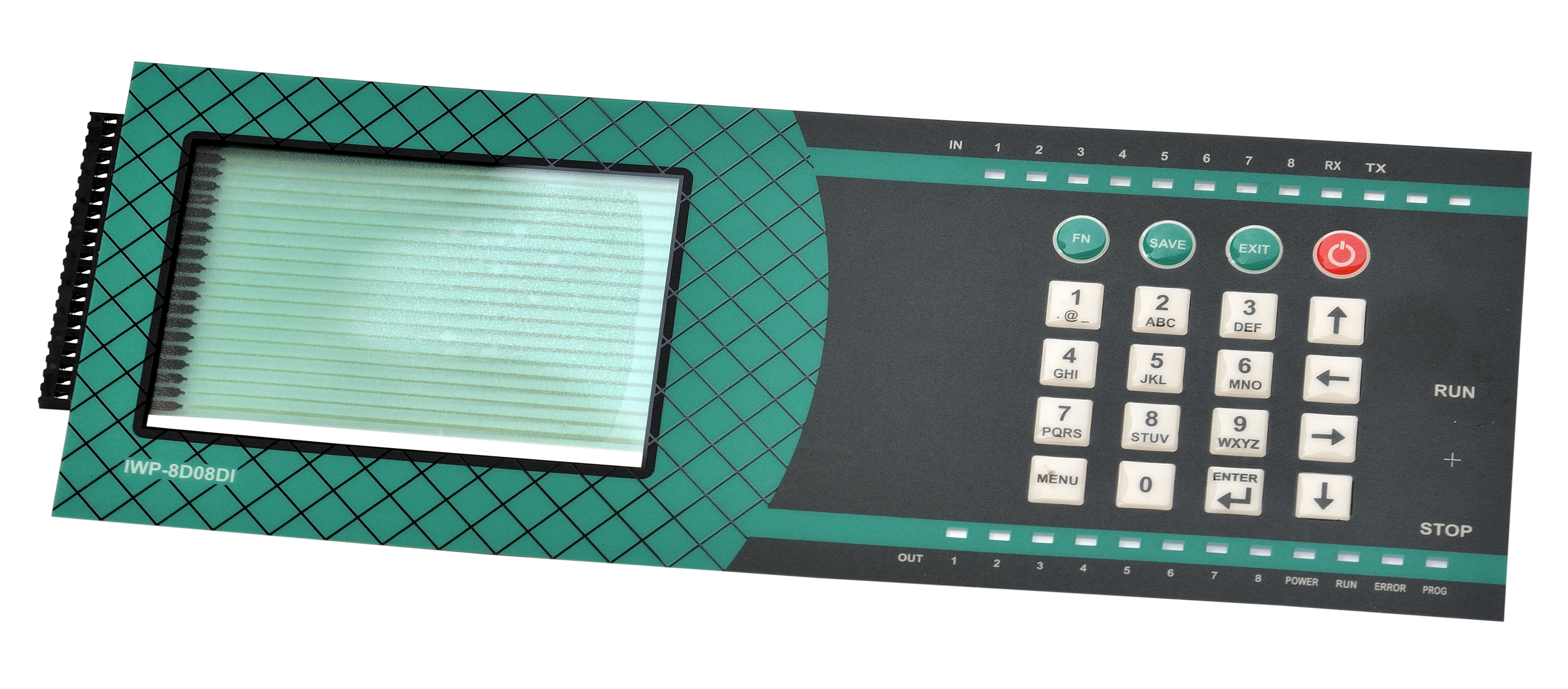 Flexible Membrane Keypad - Standard Size, Customized Color | Ideal For Ultrasound Probes, Medical Devices, Industrial And Manufacturing Equipment, Aerospace Applications