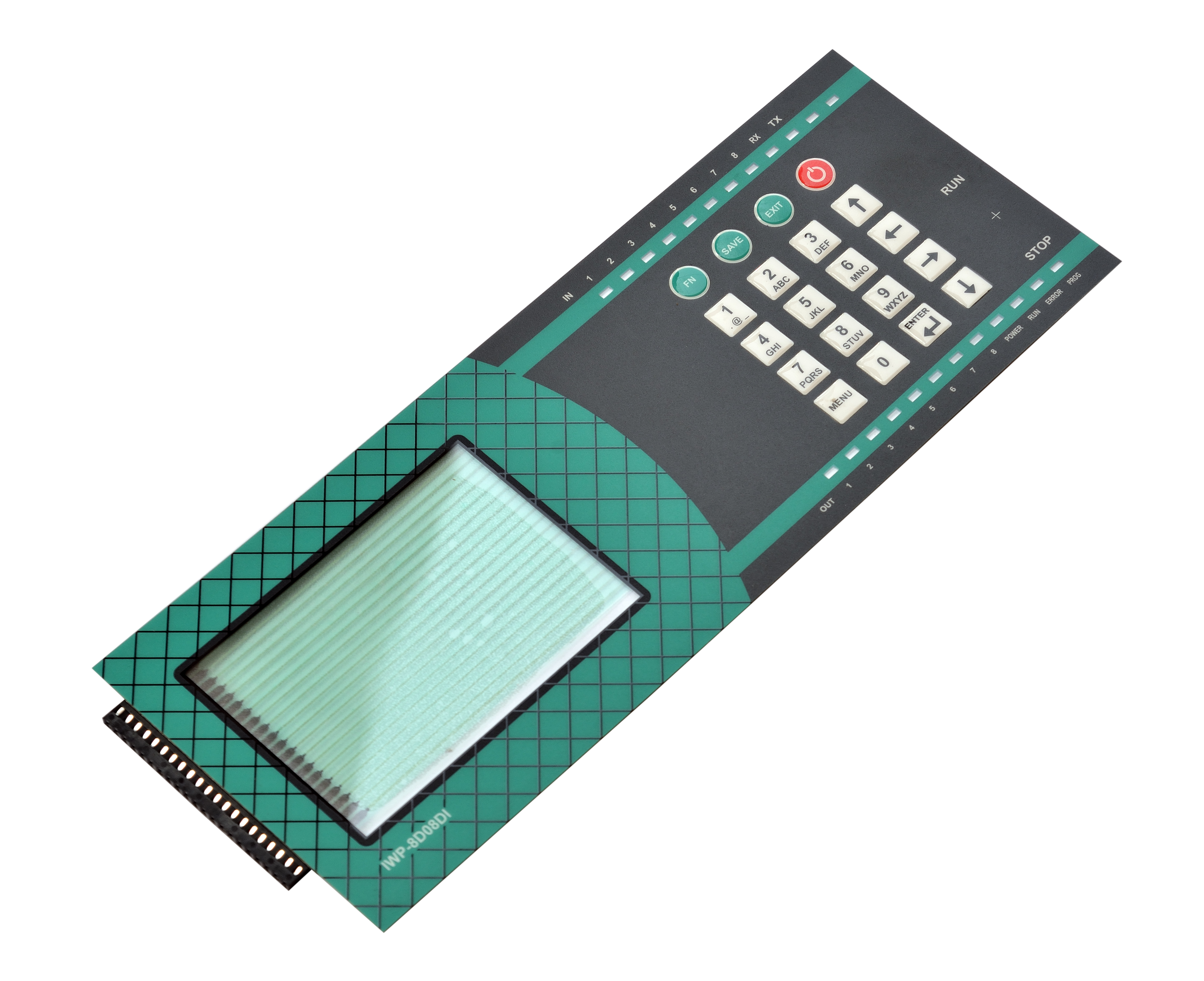 Flexible Membrane Keypad - Standard Size, Customized Color | Ideal For Ultrasound Probes, Medical Devices, Industrial And Manufacturing Equipment, Aerospace Applications