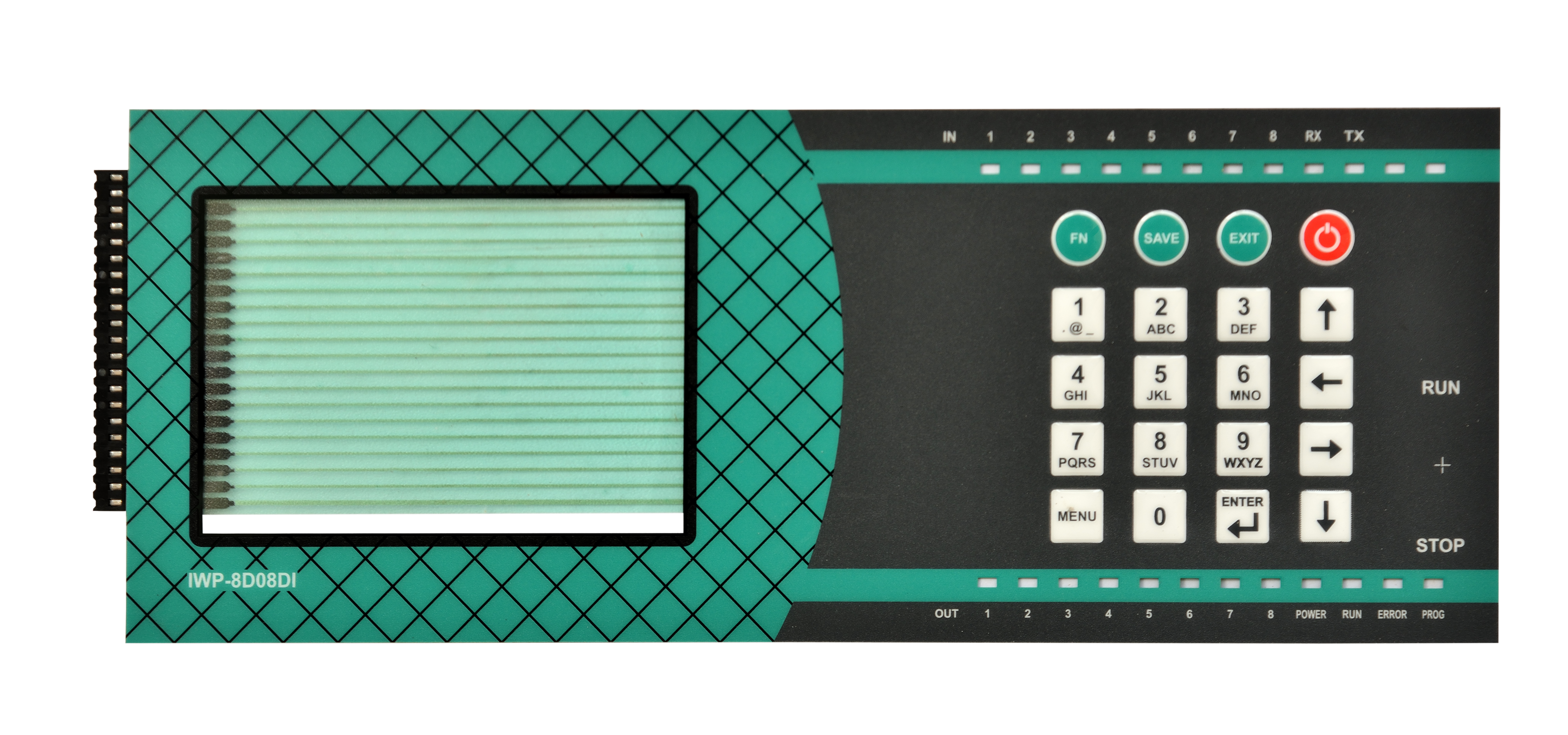 Flexible Membrane Keypad - Standard Size, Customized Color | Ideal For Ultrasound Probes, Medical Devices, Industrial And Manufacturing Equipment, Aerospace Applications