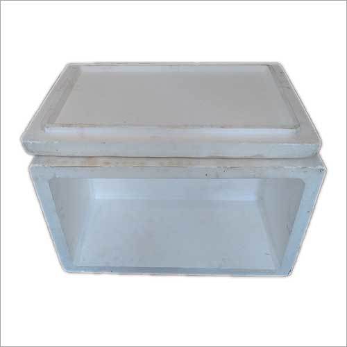 Thermocol Big Fish Box - Color: White
