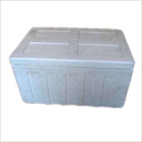 Thermocol Big Fish Box - Color: White