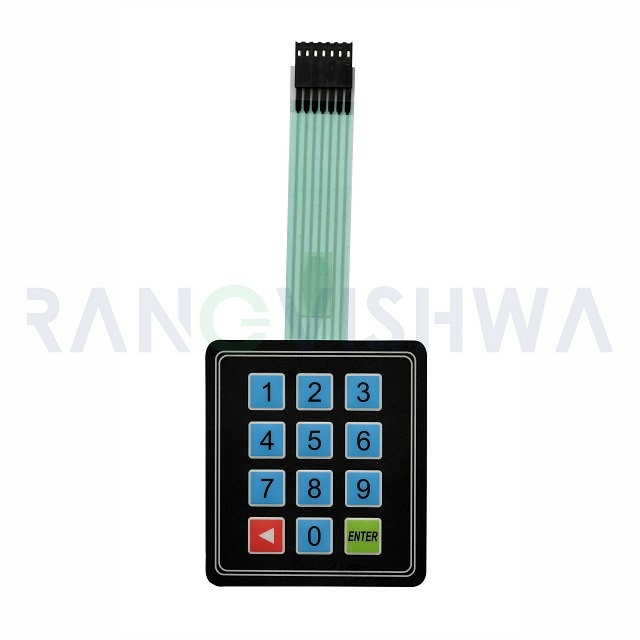 Customized 3x4 Universal Matrix Membrane Switch Keypad For Arduino