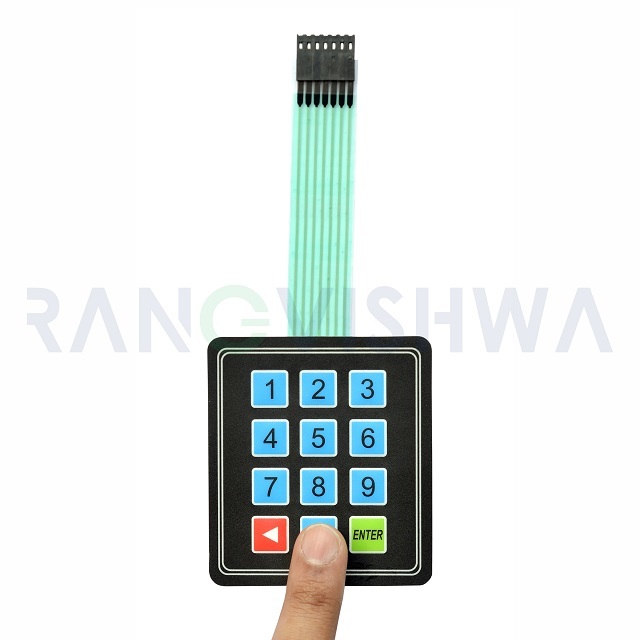 Customized 3x4 Universal Matrix Membrane Switch Keypad For Arduino