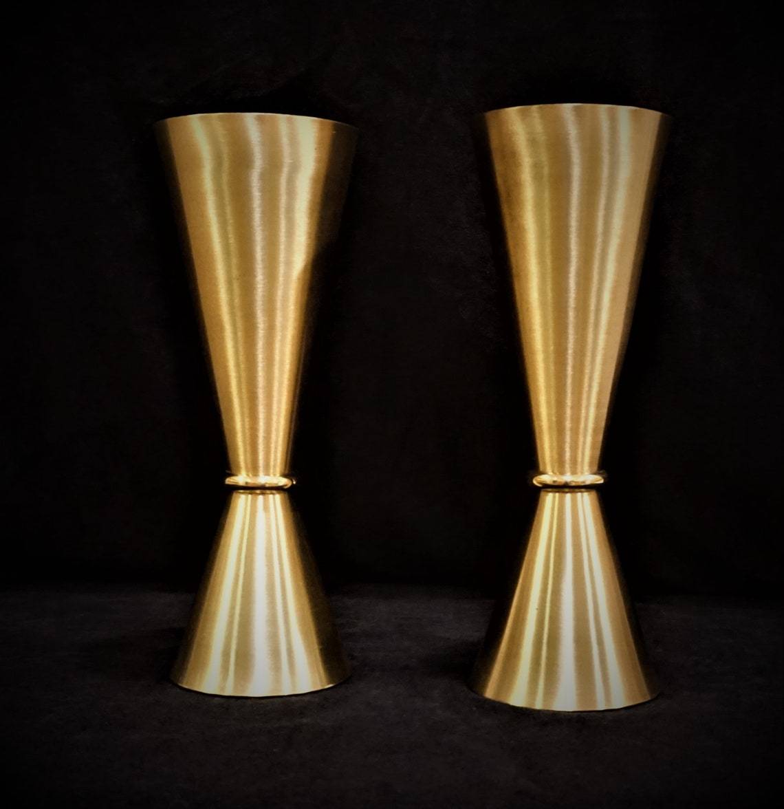 Brass Pair Of Vase For Indoor