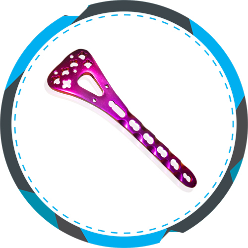 LCP वेरिएबल एंगल डिस्टल रेडियल प्लेट