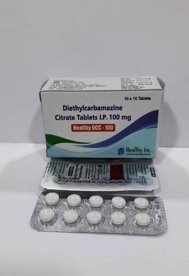 Diethyl Carbamazine Tablets Generic Drugs