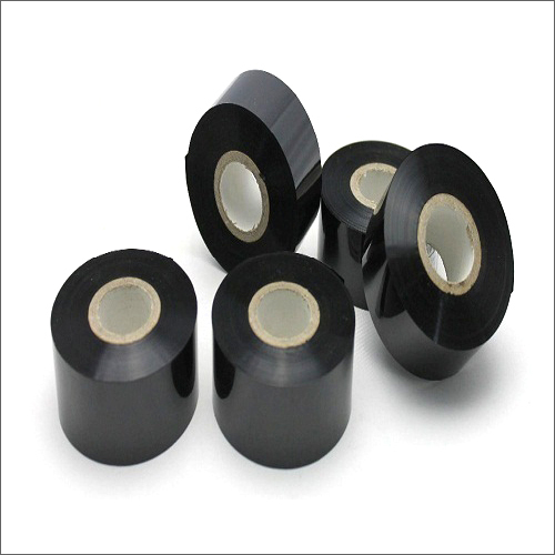 Black and White Hot Foil Ribbon - Industrial Roll, Matte Black and White | Versatile Foil Application for Enhanced Print Quality