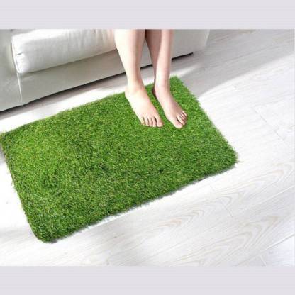 Artificial Grass Door Mat - 39x21 Inches, Uv Resistant, Eco-friendly, Washable, Lightweight, Water Resistant, Easy To Clean And Install