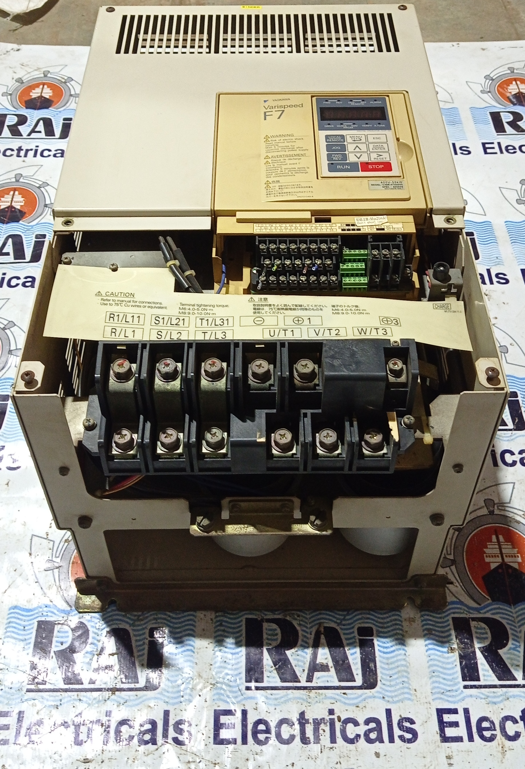 Yaskawa Varispeed F7 75 Hp Ac Drive