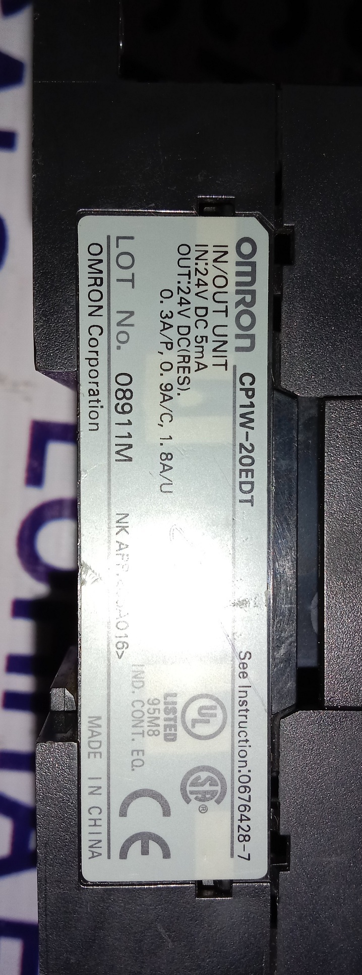 Omron Output Module Cm1w-20edt