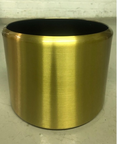 आउटडोर के लिए ब्रास बिग गोल्ड प्लांटर