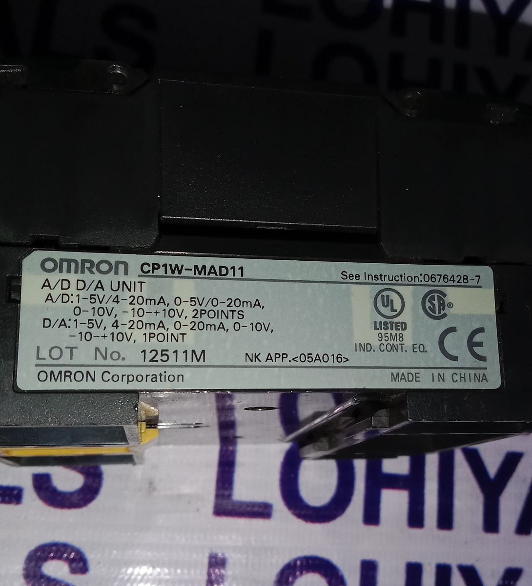 Omron Output Module Cp1w-mad11