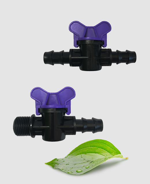 Lateral Valve - Engineering Plastic, 1/2" X 16mm & 16x16mm Sizes, Black | Uv & Impact Resistant, Zero Leakage, Hydraulic Application