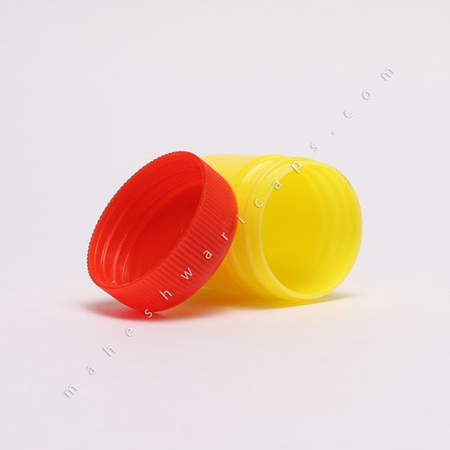Balm Jar 10GM - PP Material, 30mm x 30mm x 40mm Size, Natural & White Colors, Round Shape | Folding, Heat Resistant, Nontoxic, Logo: Maheshwari Caps