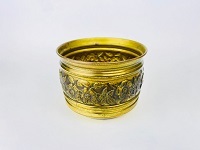 Brass Small Of Table Top Planter