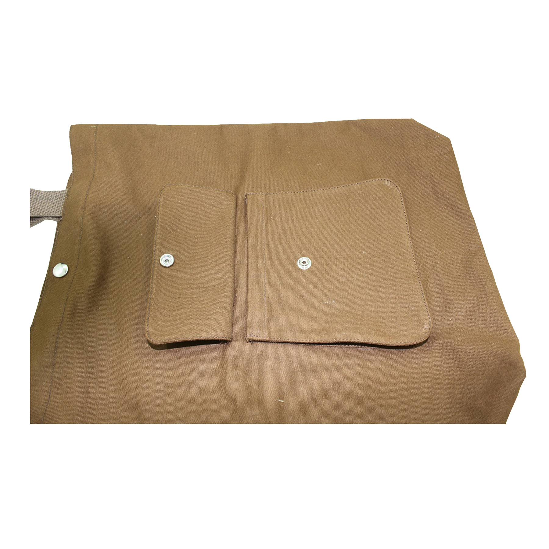 Front Flap Pocket Cotton Web Handle Top Press Button Tote Bag Capacity: 5 Kgs Kg/day