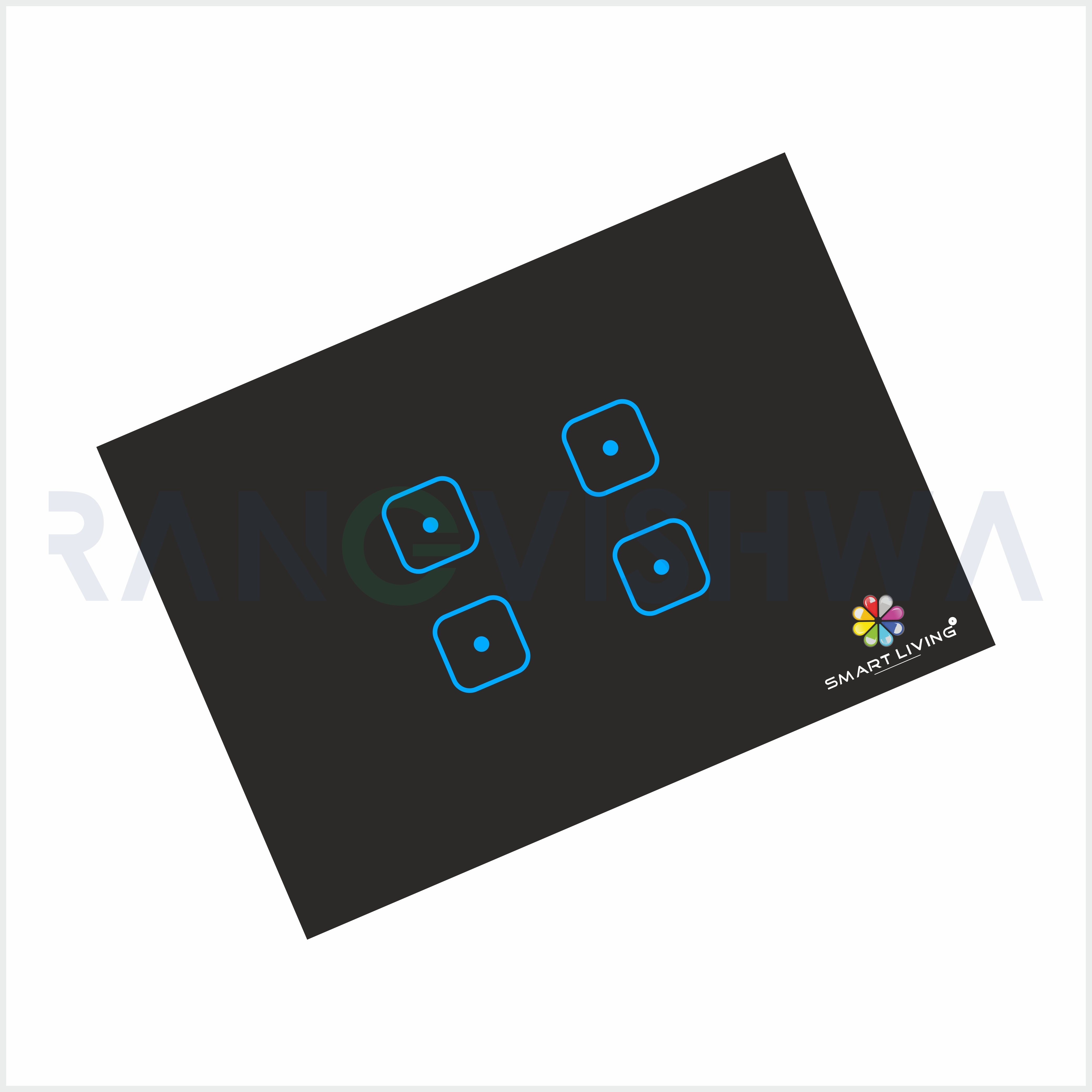 Customized Capacitive Capsense Touch Membrane Switch Keypad