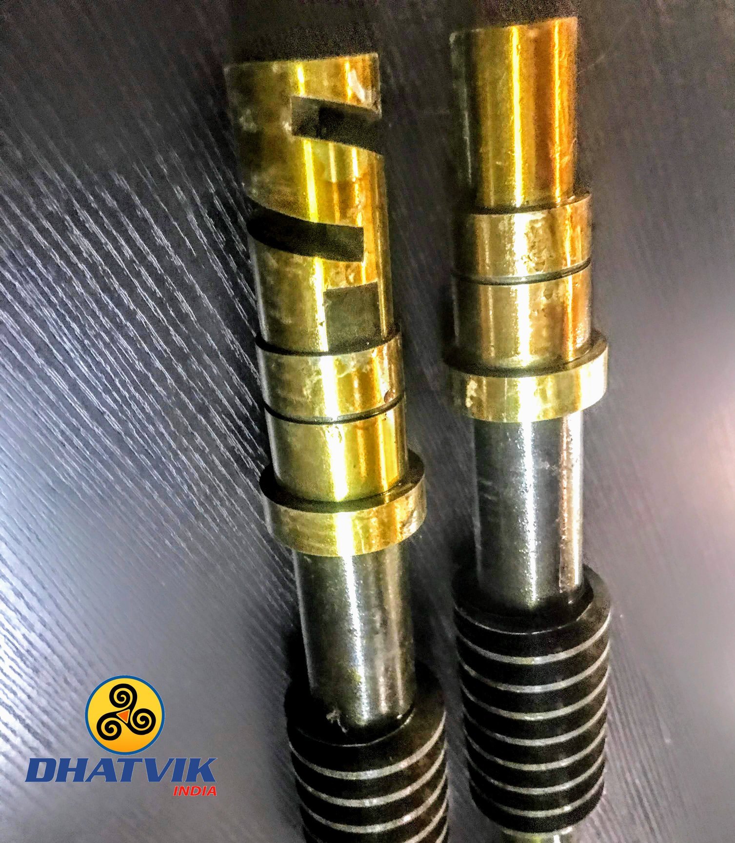 Worm Shaft For Roll Gap Adjusting Device Of Roughing Stand (Tmt Rolling Mill)