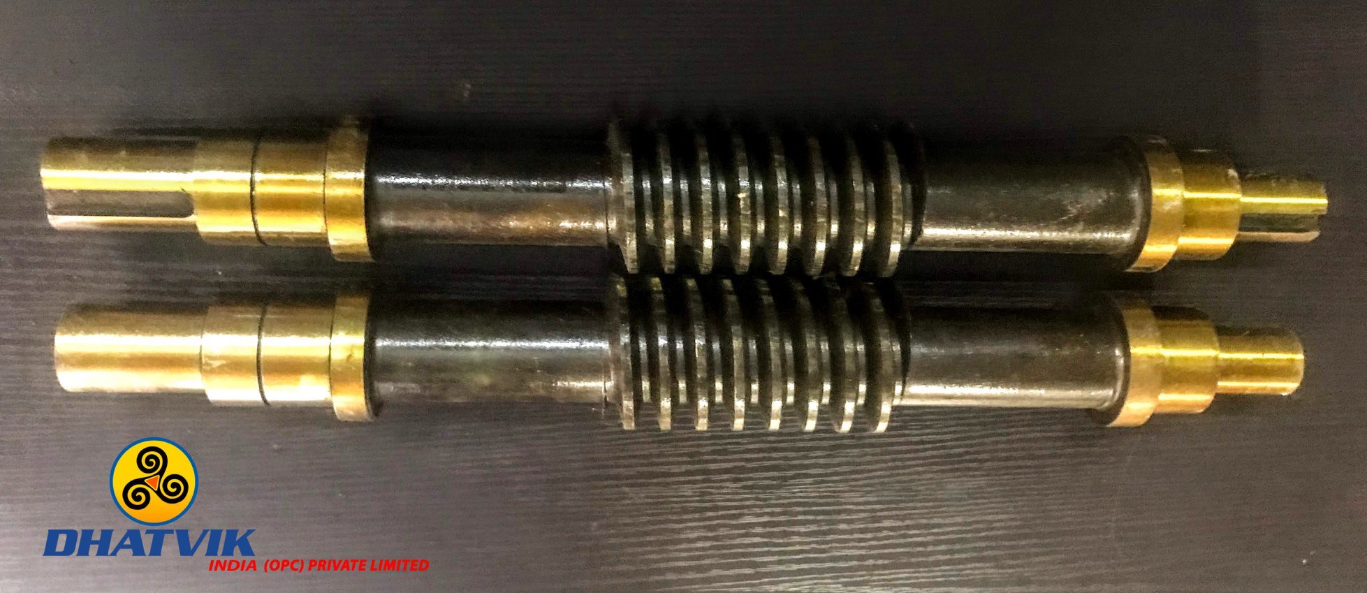Worm Shaft For Roll Gap Adjusting Device Of Roughing Stand (Tmt Rolling Mill)