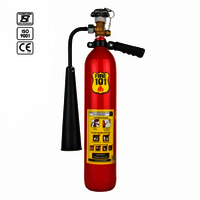 3 किलो क्षमता वाला CO2 प्रकार का अग्निशामक यंत्र