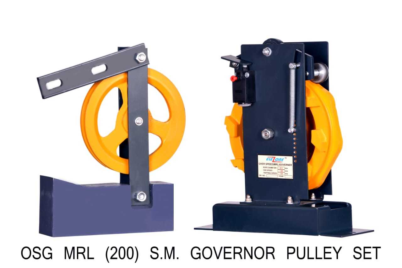 Elevator Over Speed Governor Speed: 1 M/s