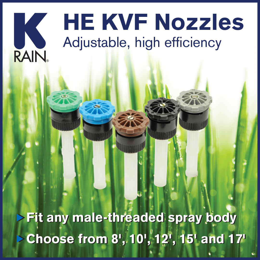Fully Adjustable Rotary Nozzle Application: Irrigation