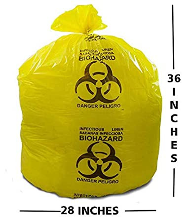 Biodegradable Biomedical Garbage Bags Biohazard Waste Collection Bag