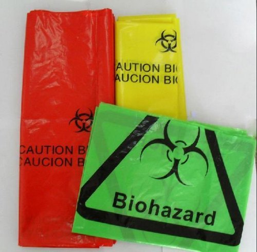 Biodegradable Biomedical Garbage Bags Biohazard Waste Collection Bag