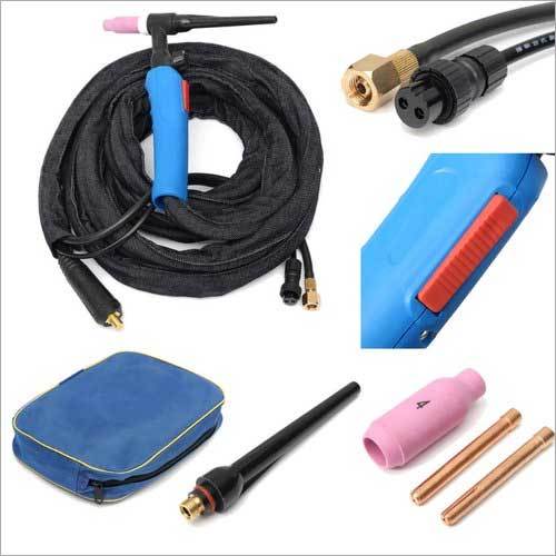 Blue & Black Tig Welding Torch