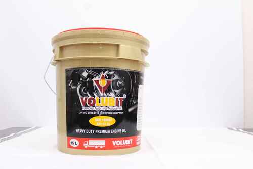 SAE-15W40 CI-4+ Engine Oil - Synthetic Blend, 0.877 kg/L Density | Oxidation Protection, Gum and Varnish Prevention, BS6 Ready