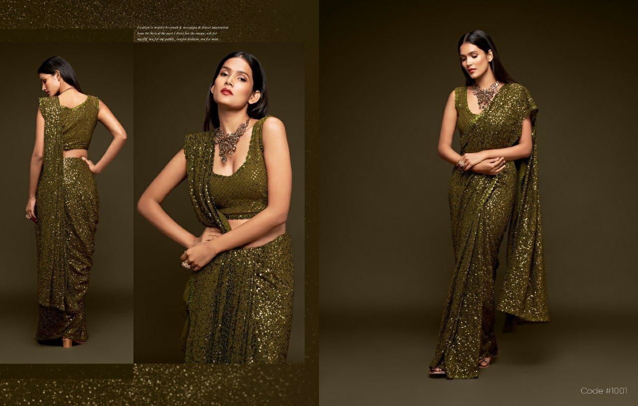 Georgette Party Wear Sarees
