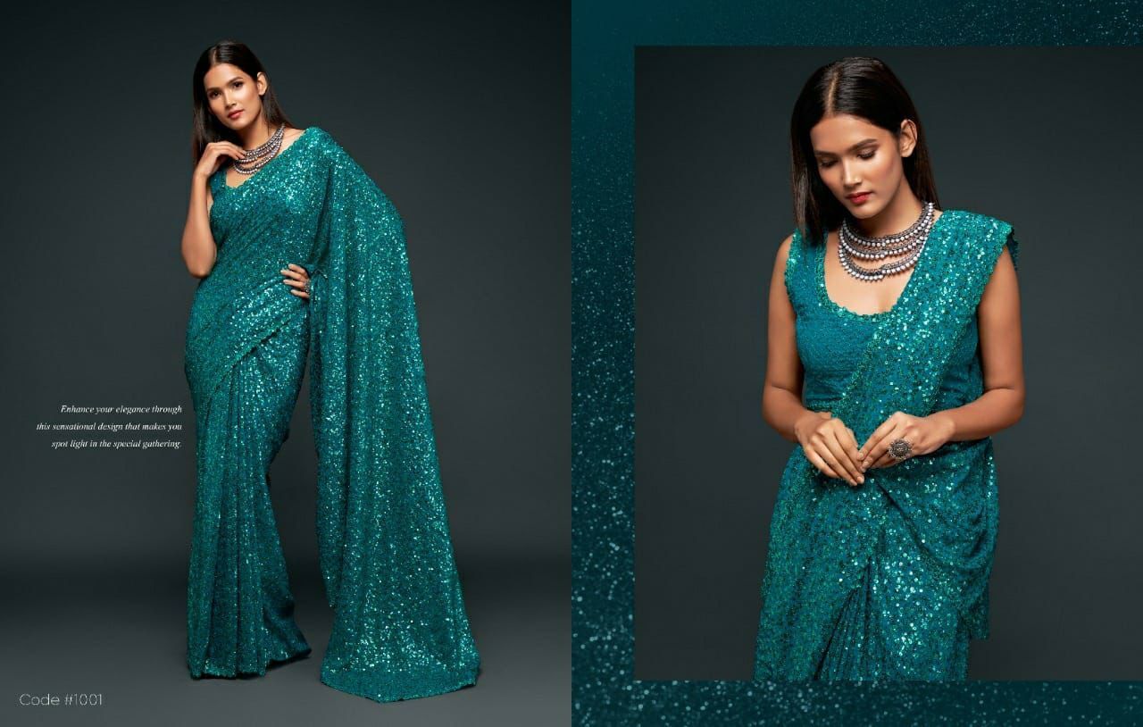 Georgette Party Wear Sarees
