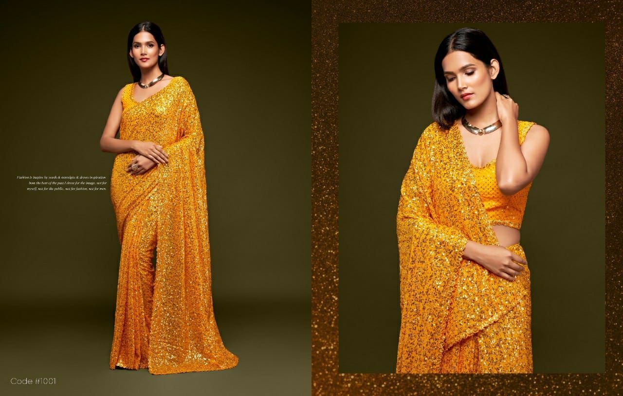 Georgette Party Wear Sarees
