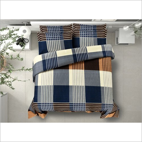Super Soft Bedsheet - Full Size, Multicolor Printed Design | Washable Fabric for Home & Hotel Use