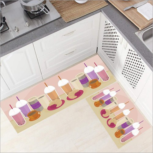 Kitchen Mat - Modern Designer Style, Multicolor | Fashionable and Durable Floor Accessory