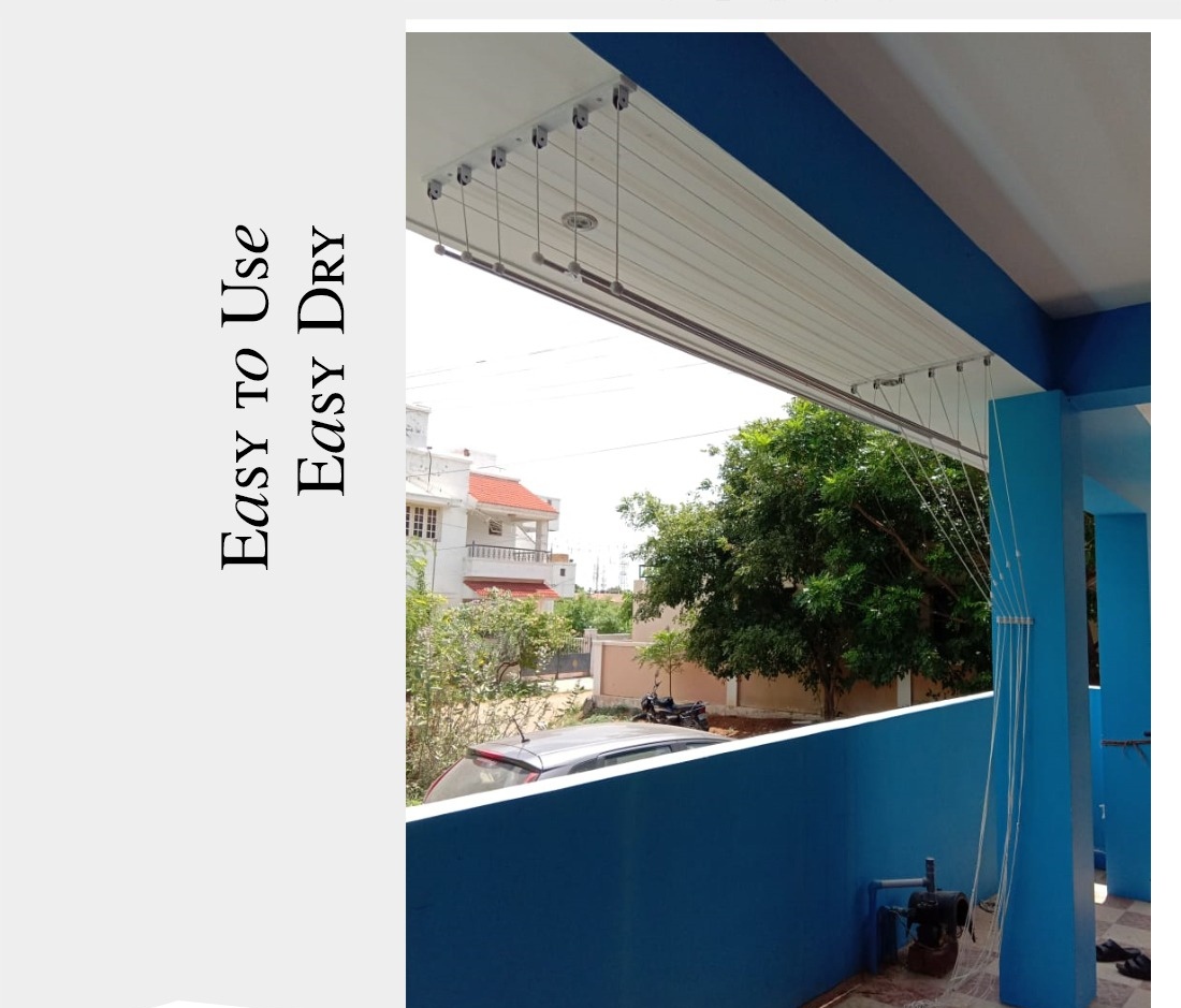 Silver Cloth Drying Hanger In Ondipudur