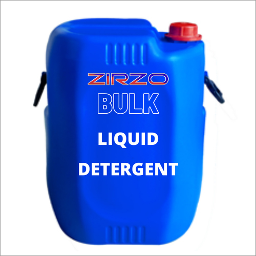 Liquid Detergent Chemical - Plastic Material, 5 Liters Capacity, Blue Color, 10% Concentration | Floral Scent, pH 7-8, Jerrycan Packaging