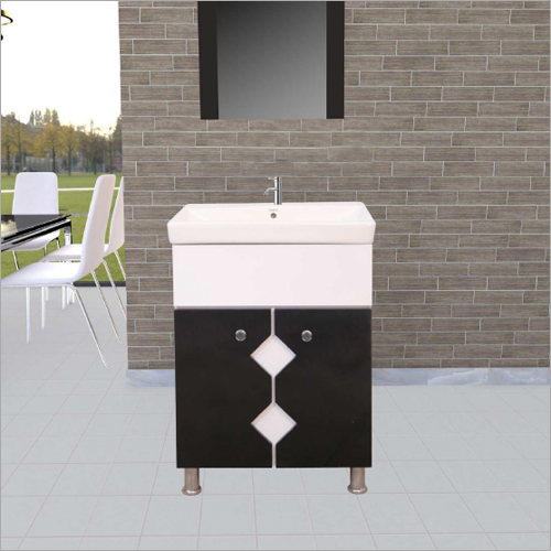 S07 फ्लोर माउंटेड पीवीसी कैबिनेट वैनिटी