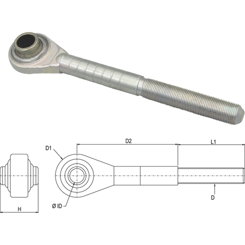 Top Link End (Replaces Mf)