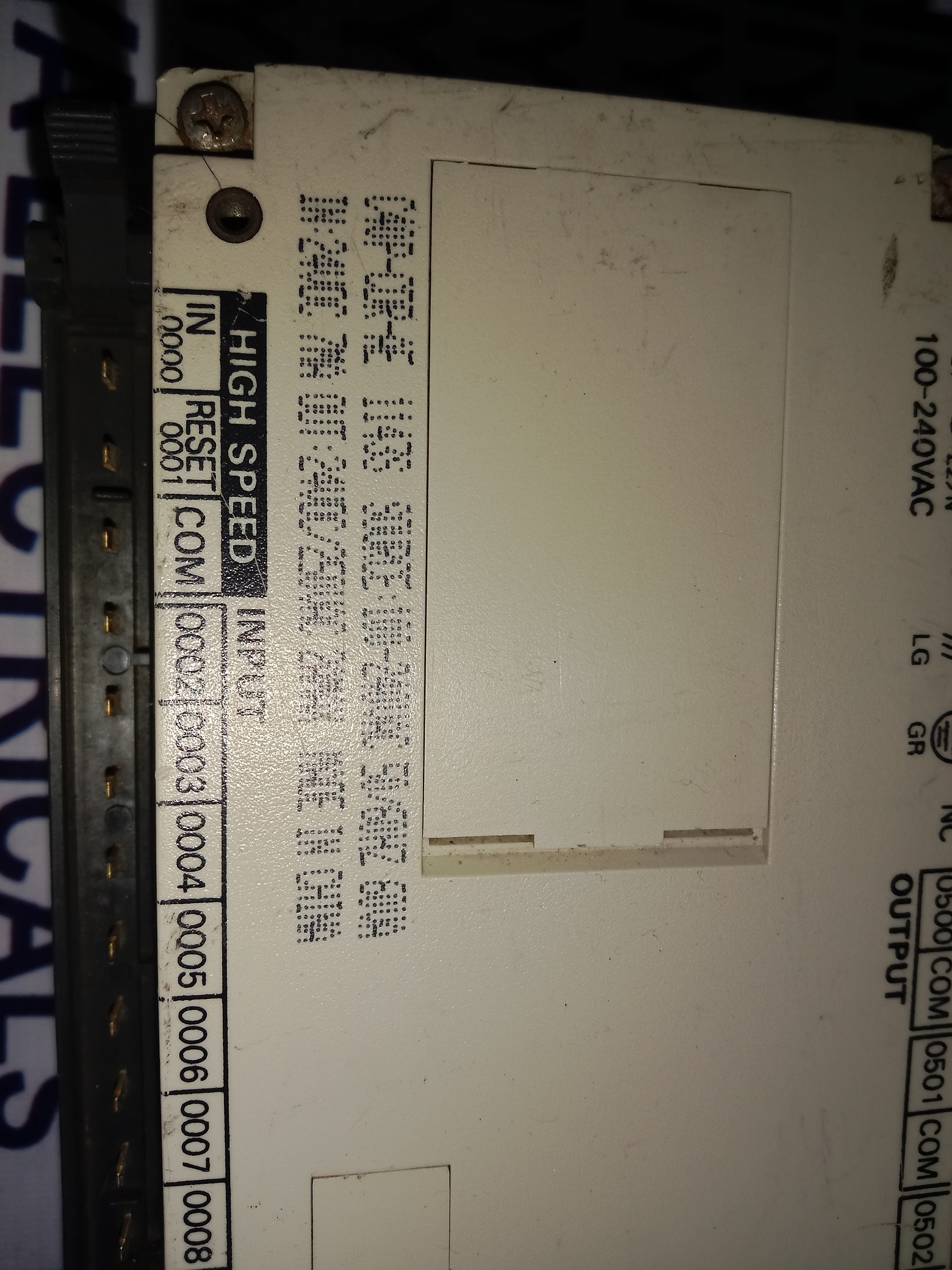 Omron Programmable Controller C40p-cdr-ae